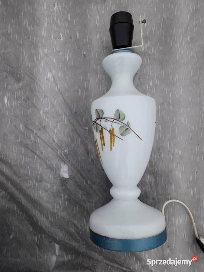 Oryginalna szklana lampa Warszawa