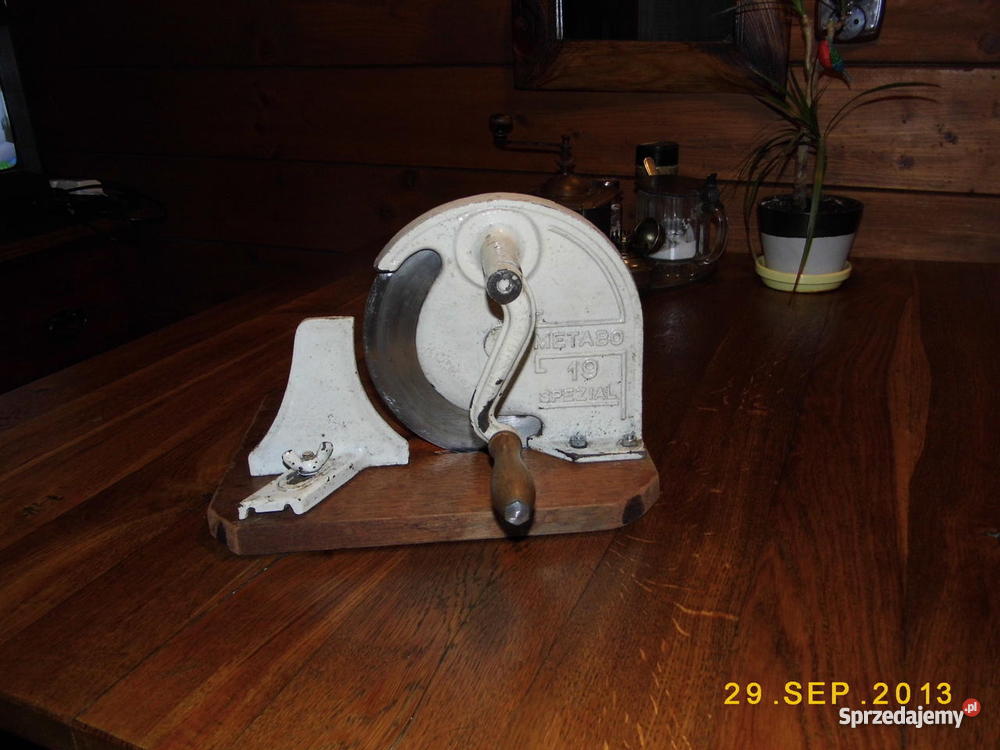 Zabytkowa krajalnica do chleba Toruń