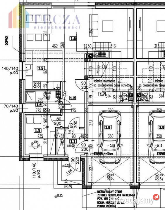 Ogłoszenie dom bliźniak 170m2 Okuniew
