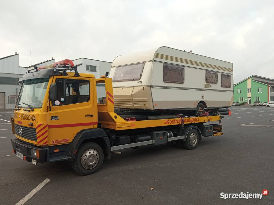 Mercedes 814 platforma widelec Pomoc drogowa 140KM Kostrzyn nad Odrą sprzedam