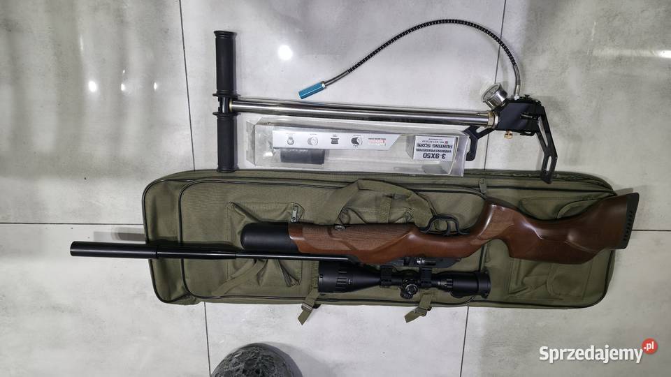 Wiatrówka Walther Rotex RM8 55 MM tłumik luneta Bielawy