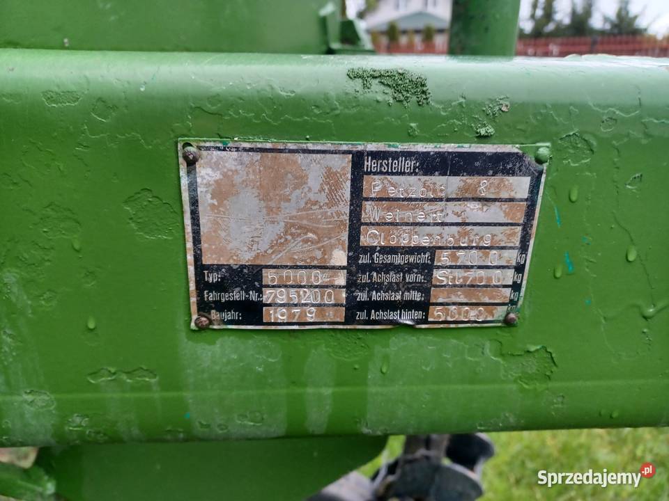 Amazone rozsiewacz wapna mazowieckie Pólki