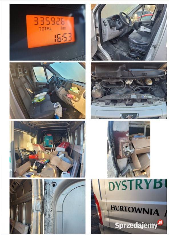 Samochód ciężarowy PEUGEOT BOXER Szczecin