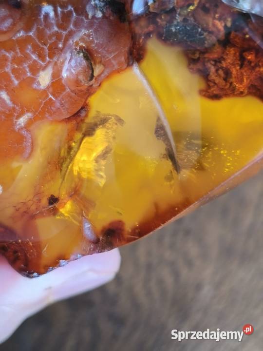 Bursztyn Inkluzja 144gram