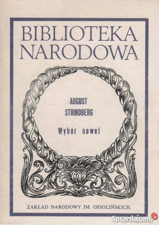WYBÓR NOWEL STRINDBERG AUGUST
