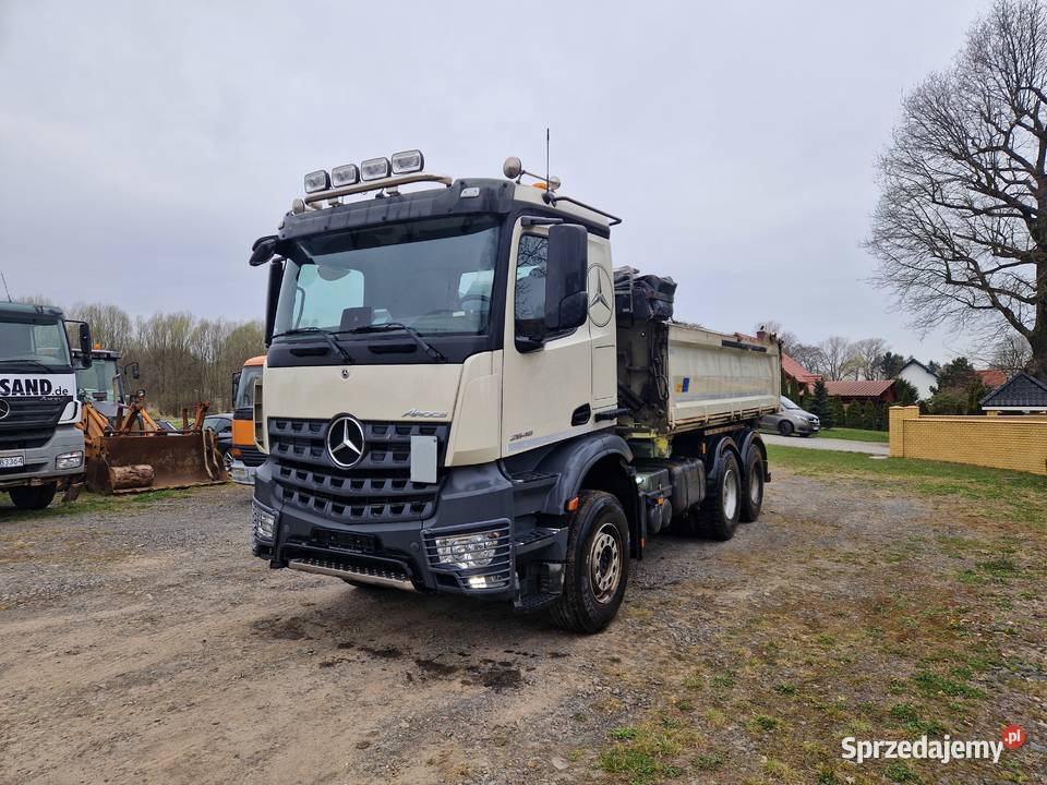 Mercedes Arocs 2643 Kiper Meiller wywrotka z nie Zgorzelec