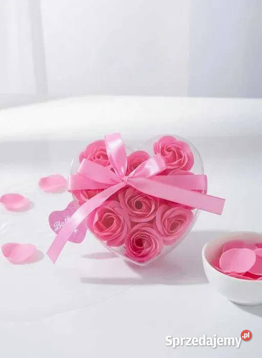 Konfetti do kąpieli serce z kokardką Romantyczny Garwolin