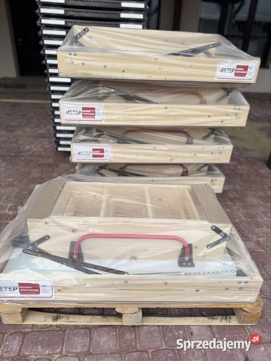 Schody strychowe ocieplane grubość 46 mm Oleśnica