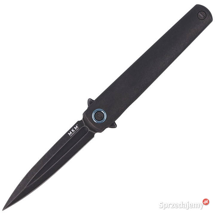 Nóż składany MKM Flame Dagger Black Titanium Warszawa
