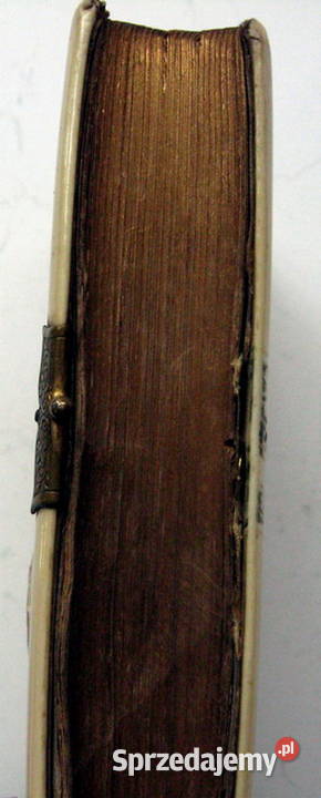 Modlitewnik XIX w oprawiony w kość Poznań sprzedam