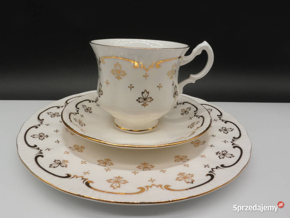 Zestaw śniadaniowy trio Royal Osborne Bone China