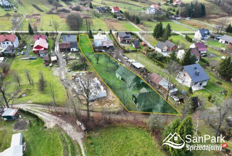 Dom 94m2 Lesko 2000m2 podkarpackie