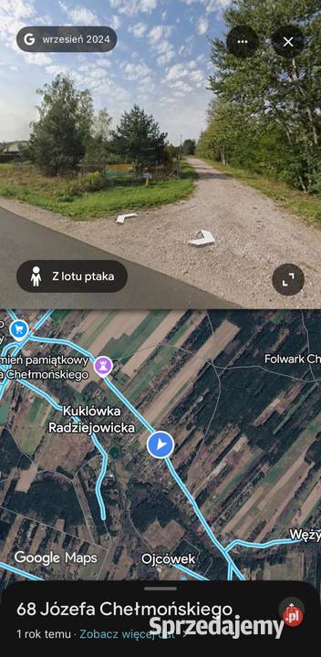 Kuklówka Zarzeczna działka budowlana
