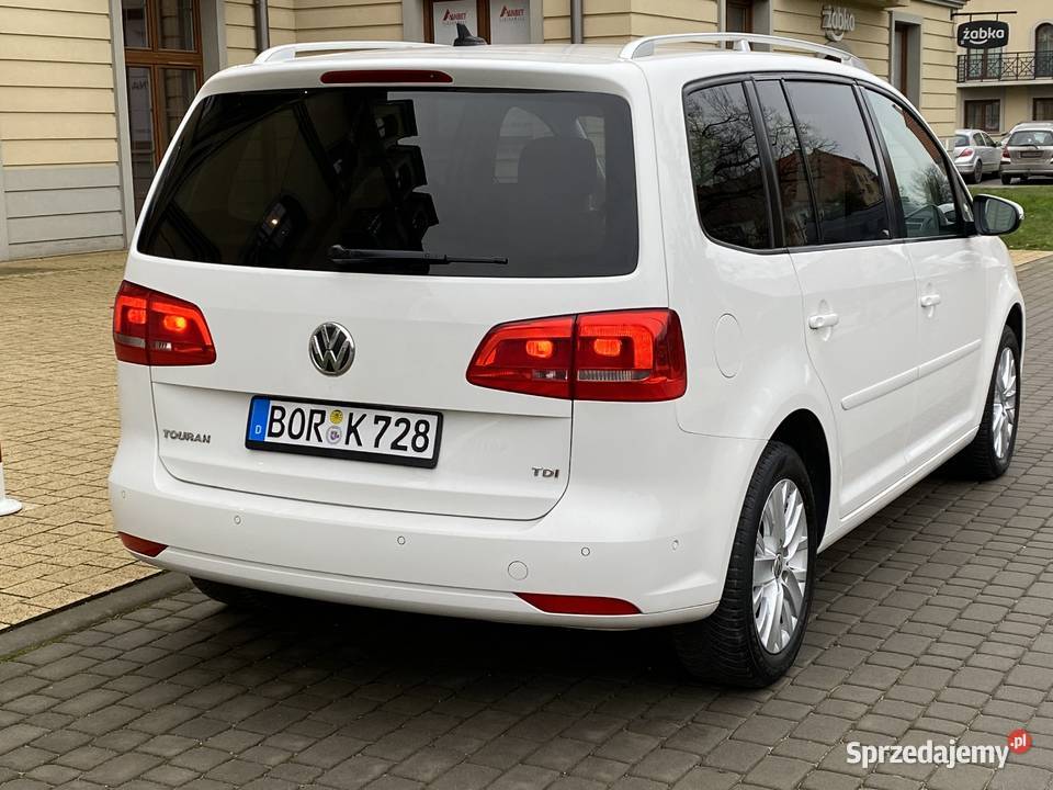 VW Touran Life 2013r 16TDI 105 6bieg Alu16 diesel Wrocław sprzedam