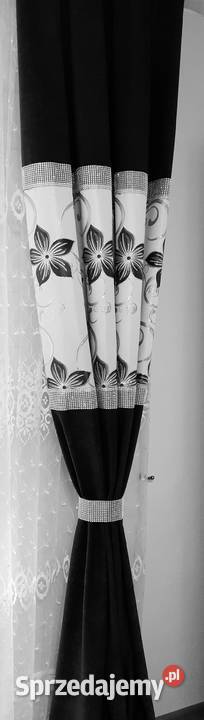 Zasłony pluszowe czarne mazowieckie