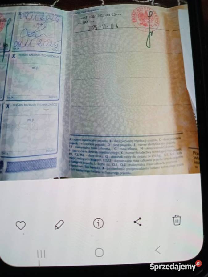 Sprzedam nieuszkodzony Niedźwiedzice sprzedam