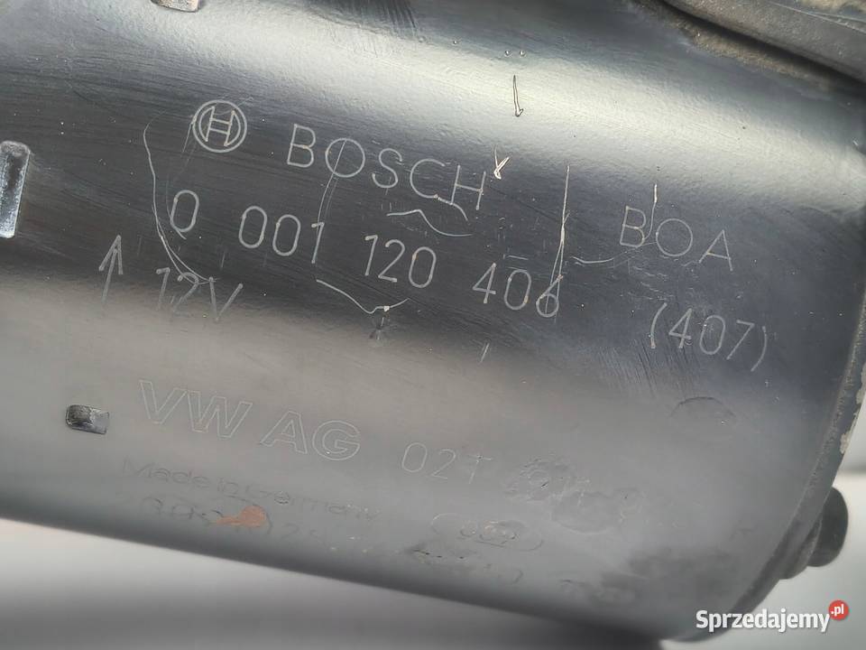 ROZRUSZNIK VW Polo V 12 12V bosch 0001120406 Chełm