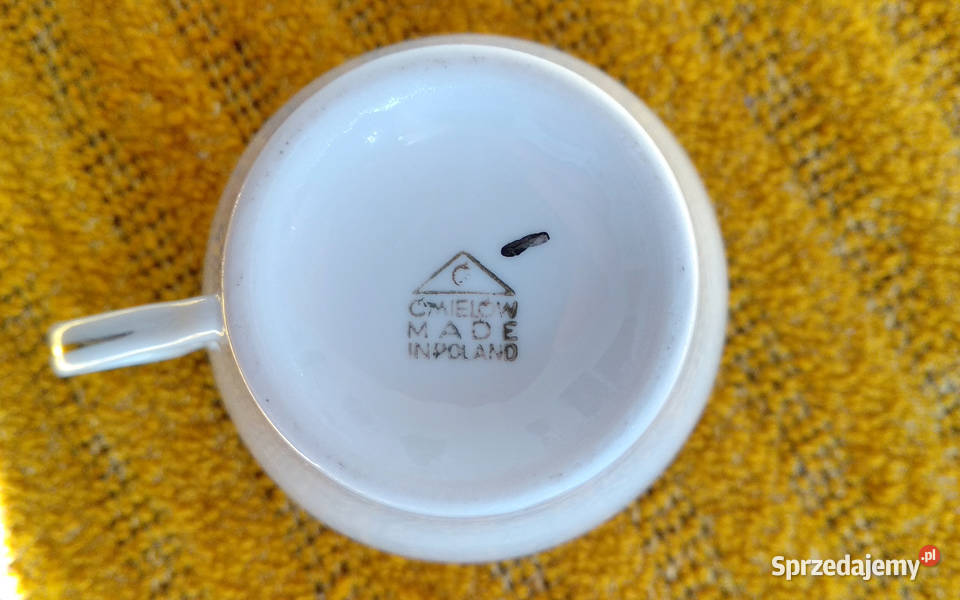 Ćmielów Serwis filiżanek do kawy herbaty na 8 Kraków