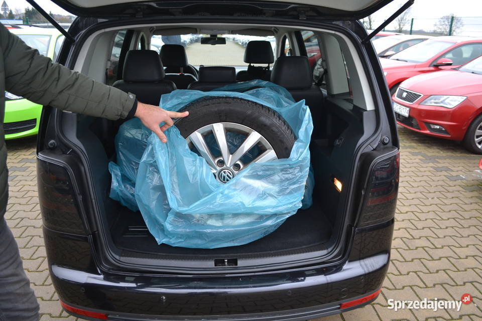 Volkswagen Touran z Niemiec OPŁACONY 1 przyciemniane szyby dolnośląskie Zgorzelec