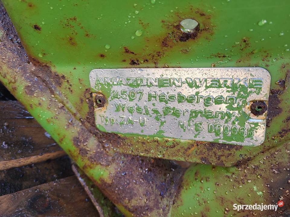 Rozsiewacz Amazone u 1801 Hydraulicznie Wąbrzeźno