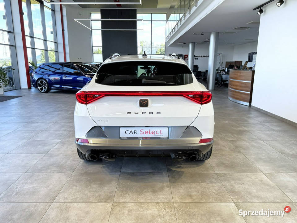 Cupra Formentor VZ 20TSI 245 DSG 2023 r salon I elektrycznie ustawiane fotele Myślenice