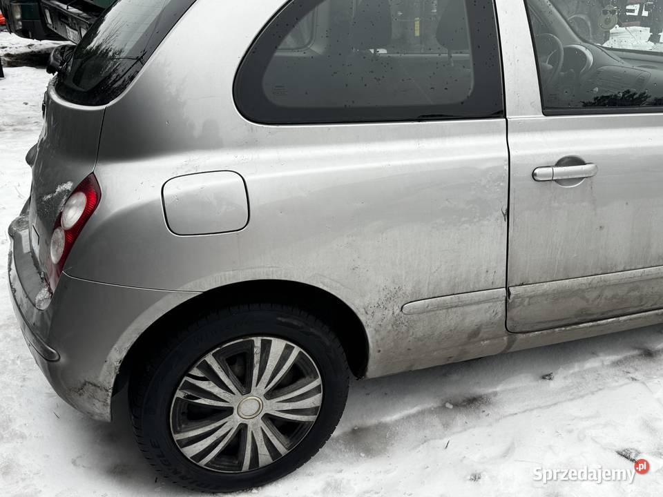 Nissan Micra 12 benzyna uszkodzony Bydgoszcz