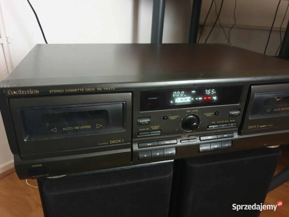 Technics magnetofon dwukasetowy Leżajsk