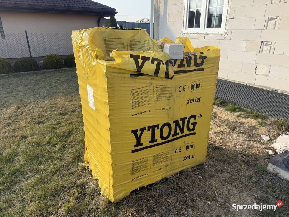 Ytong suporex beton komórkowy pustak bloczek Chrośla