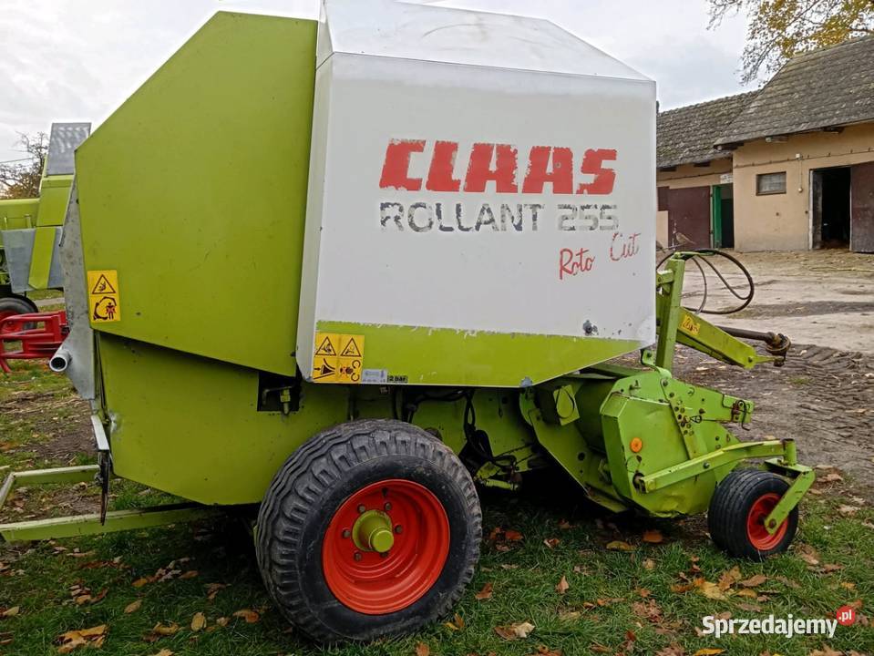 Prasa rolującą Claas Rollant 255 Roto Cut Siatka Radom