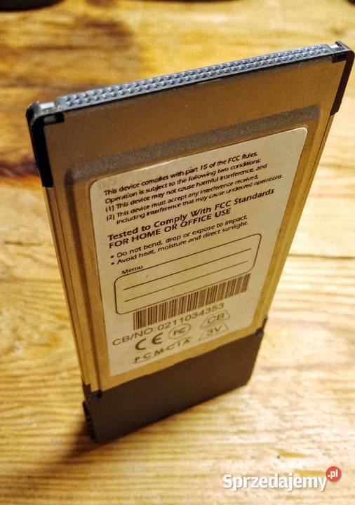 karta PCMCIA type II CardBus FireWire Olsztyn