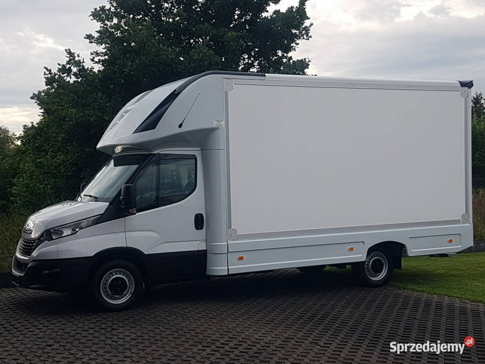 Iveco Daily KONTENER NISKOPODŁOGOWY 444x223x243 wielofunkcyjna kierownica Poręba sprzedam