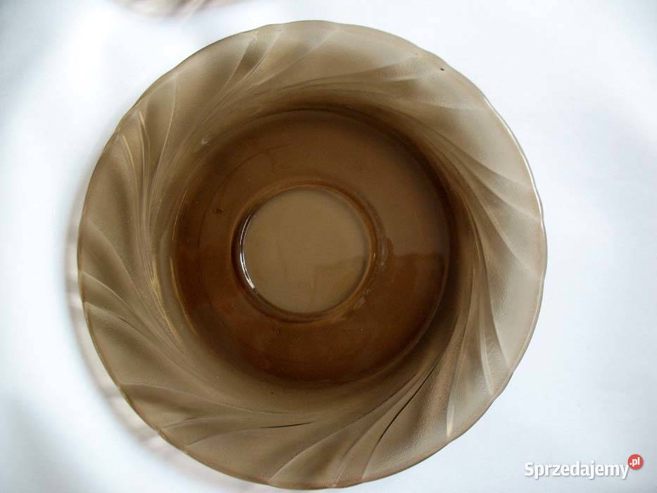 Filiżanka spodek Duralex Vereco Rivage Amber mazowieckie Siedlce