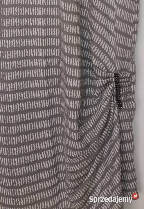 XL Szarobiała tunika długa bluzka nowa Esmara Gliwice