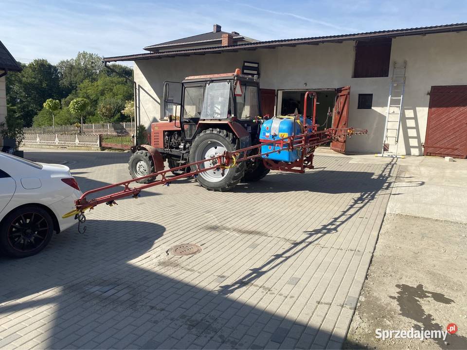 Opryskiwacz biardzki 800 litrów belka 12 metrów łódzkie