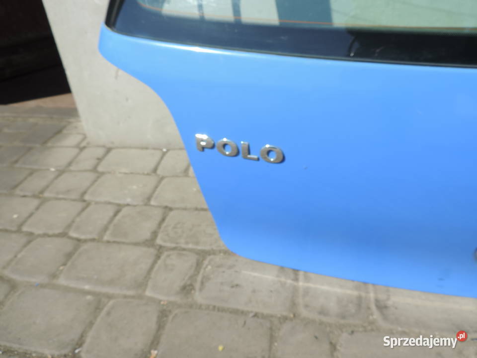 VOLKSWAGEN POLO IV 9N HB KLAPA BAGAŻNIKA TYŁ