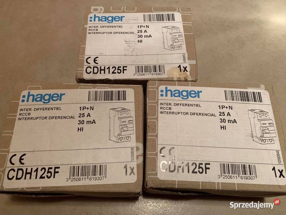 Interrupteur Diffrentiel 1PN 25A 30mA HI BD Ref Warszawa