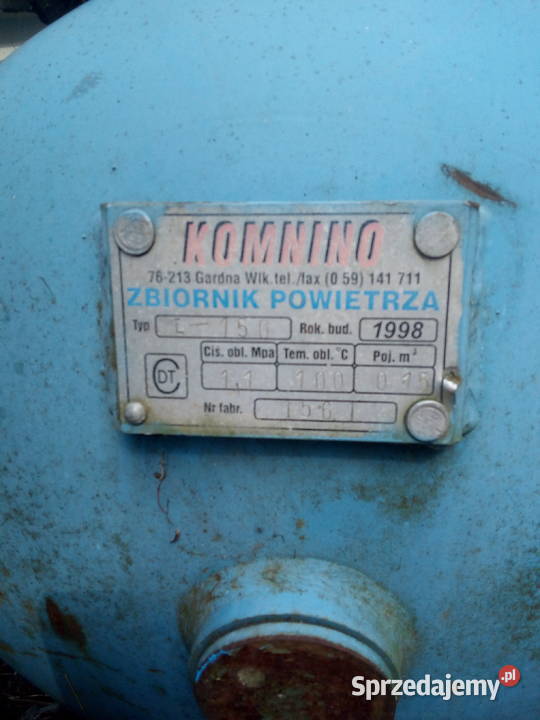Zbiornik powietrza sprężarka kompresor Sochaczew-Wieś
