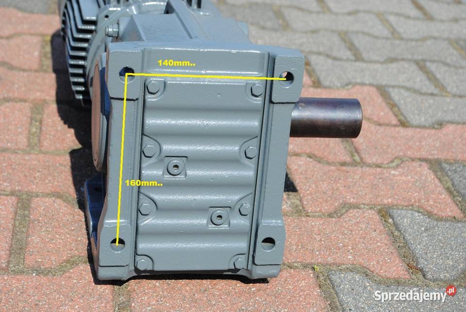 Motoreduktor kątowy 22kw 23obrmin z hamulcem Kargowa sprzedam