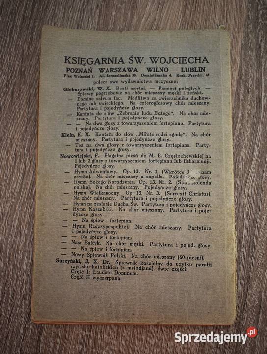 Zjednoczona Polska Feliksa Nowowiejskiego 1924 Chełmno