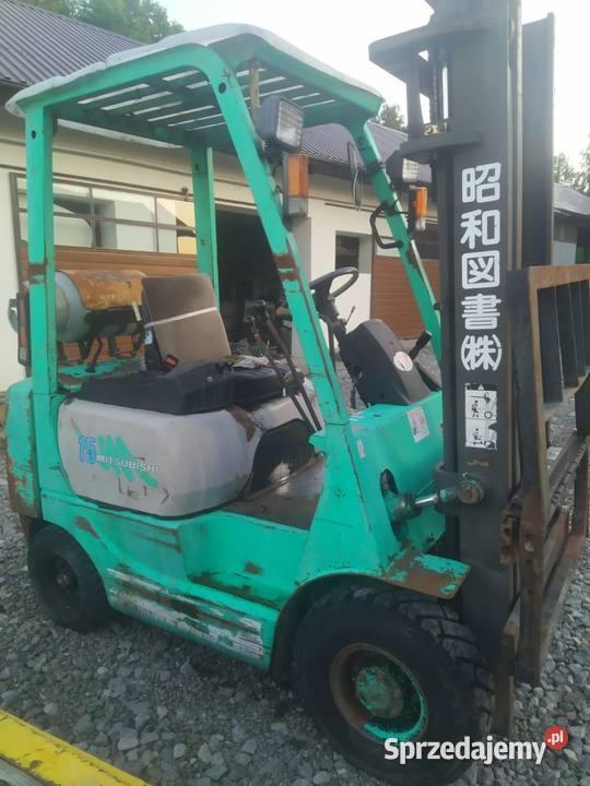 Wózek widłowy Mitsubishi fg15 toyota Linde Łagów sprzedam