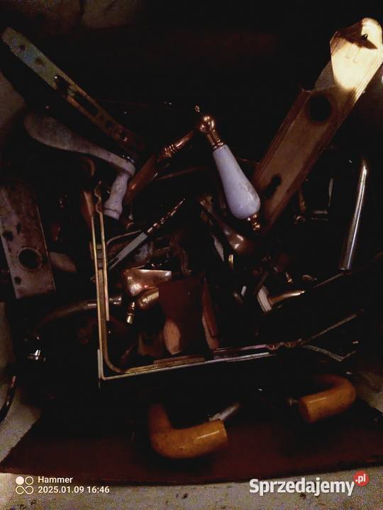 Klamki stare szyldy zamiana prl Twardogóra