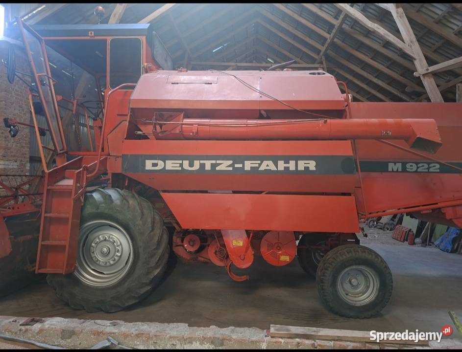 Deutz Fahr M922 Kombajny Makowiska sprzedam