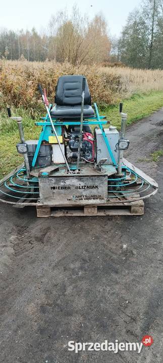 Zacieraczka do betonu Kleber dwutalerzowa Namysłów