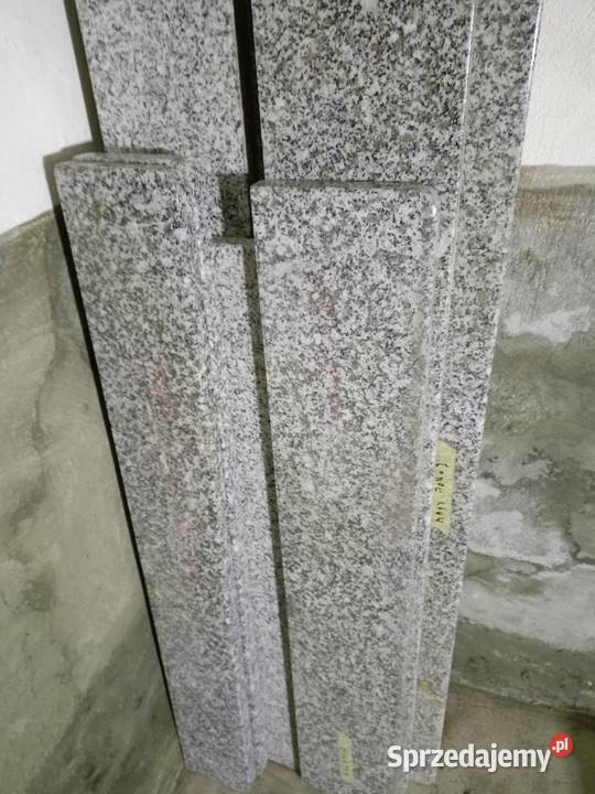 Parapety zewnętrzne granit wielkopolskie Przemęt