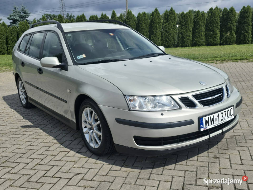 Saab 93 19TiD SerwisKlimatronic 2 ESP 9-3 Kutno sprzedam