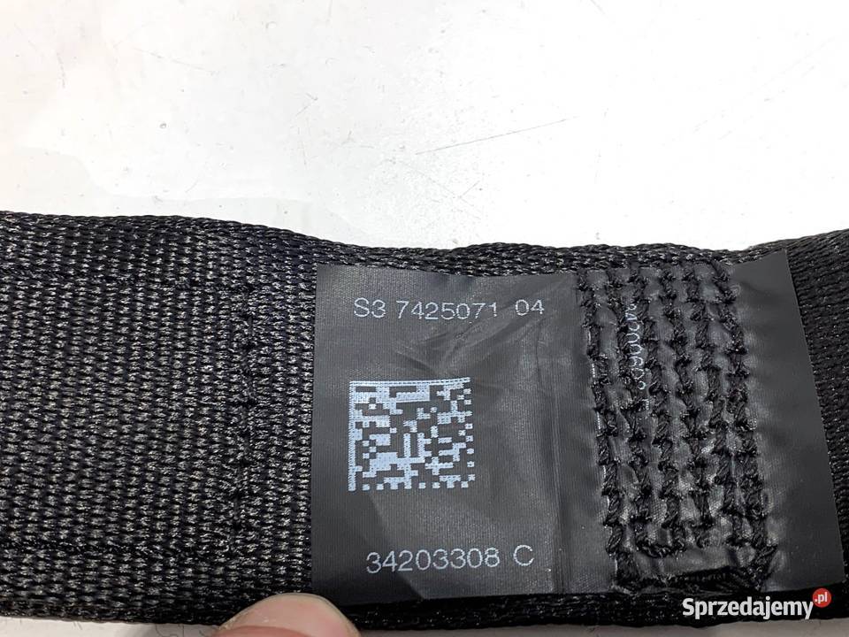 PAS BEZPIECZEŃSTWA LEWY TYŁ BMW F48 34188361D