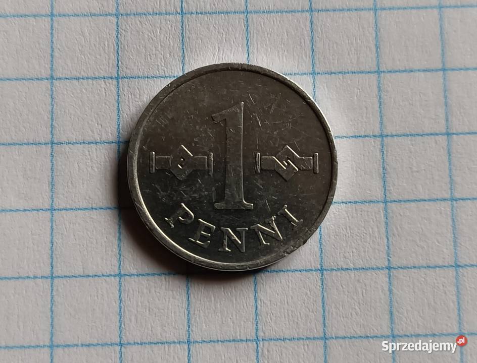 1 PENNI 1977 FINLANDIA Piszczac