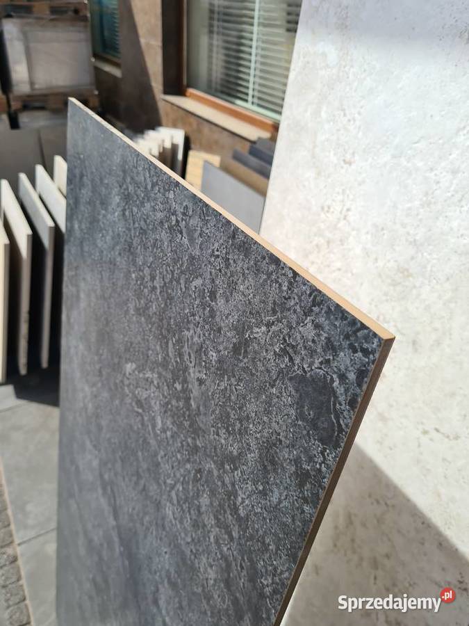 Płytki gresowe VANILLA BLACK STR 598X1198 GAT 3 Opoczno
