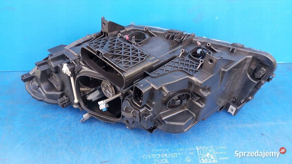 LAMPA PRAWY PRZÓD EU XENON BMW 5 F10 F11 LIFT Lampy przednie wielkopolskie Nowy Tomyśl