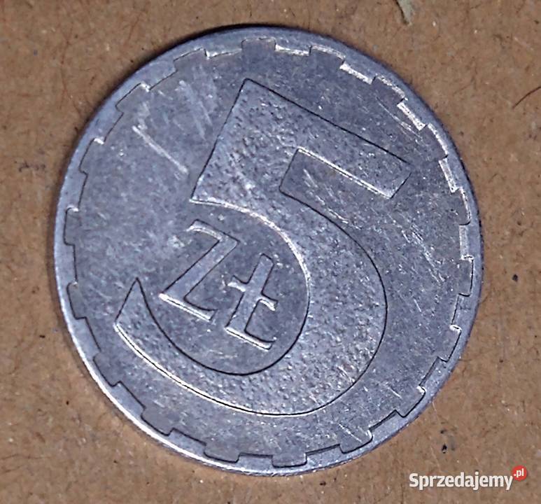 5 1989r MW Moneta PRL Starocia Kęty